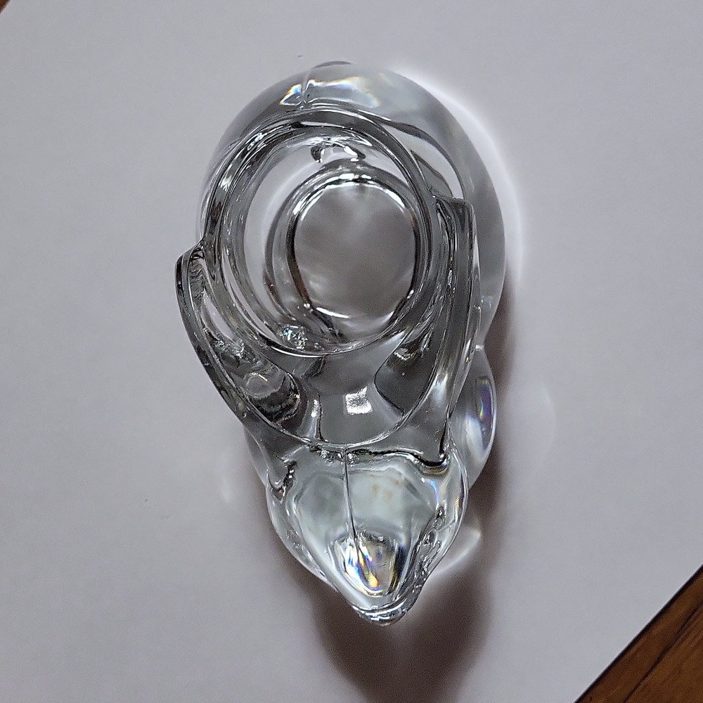 Vintage Indiana Glass Rabbit Votive Holder - Picture 5 of 6